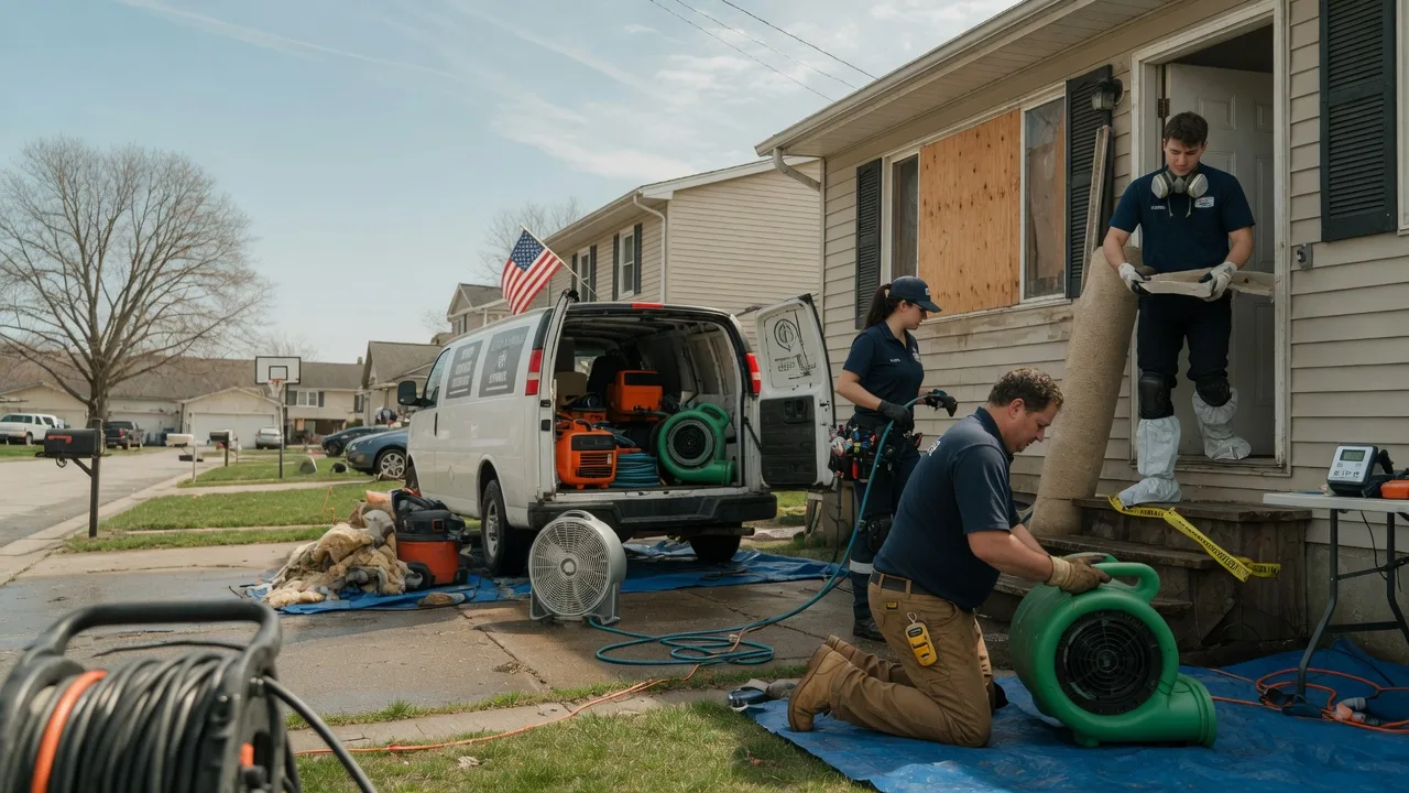 Water Damage Restoration in Casey, IL near me